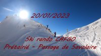 20230120 miniature Ski rando Savolaire