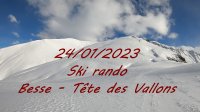 20230124 miniature Ski rando Sous la Tête des Vallons